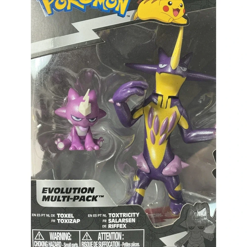 Pokémon Select Evolution Multi-Pack Toxel and Toxtricity Action Figure Set